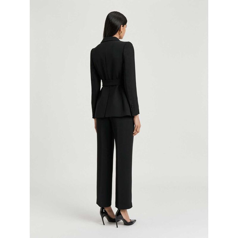 Veronika Maine Double Weave Belted Blazer image number 1